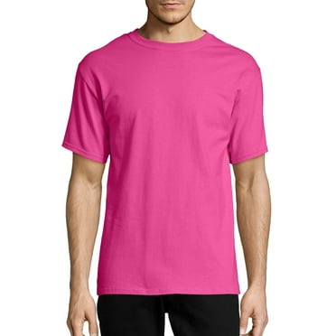 Hanes Men's and Big Men's Tagless Short Sleeve Tee, Up To Size 6XL