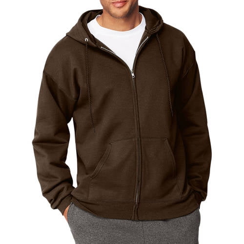Hanes Men's and Big Men's Ultimate Cotton Heavyweight Fleece Full Zip Hood, up to Size 3XL