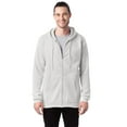 thumbnail image 1 of Hanes Men's and Big Men's Ultimate Cotton Heavyweight Full Zip Hoodie, Sizes S-3XL, 1 of 5