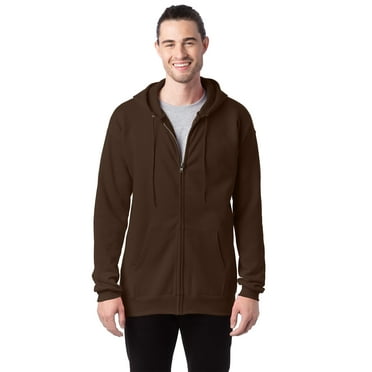 Hanes Men's and Big Men's Ultimate Cotton Heavyweight Full Zip Hoodie, Sizes S-3XL