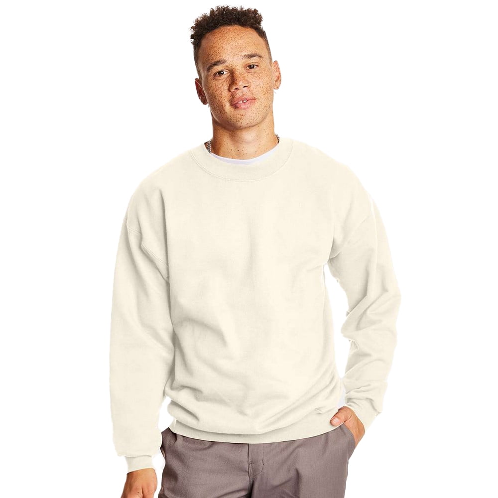 Hanes Men's and Big Men's Ultimate Cotton Heavyweight Sweatshirt, Sizes