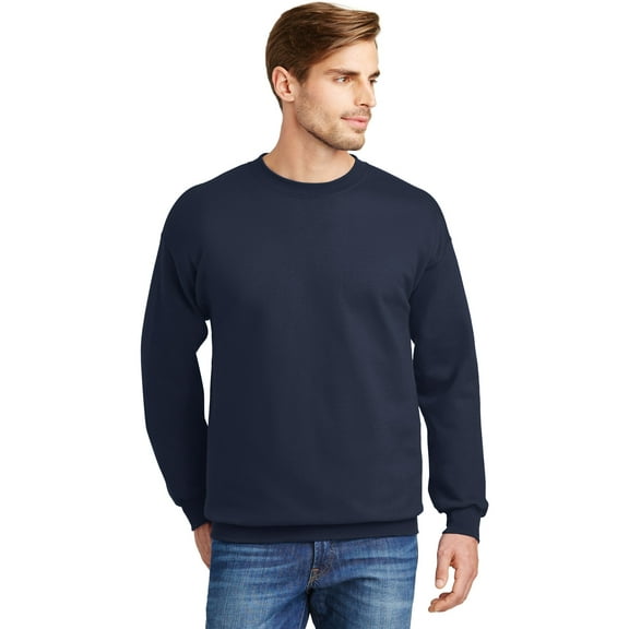 Hanes Men's and Big Men's Ultimate Cotton Heavyweight Sweatshirt, Sizes S-3XL