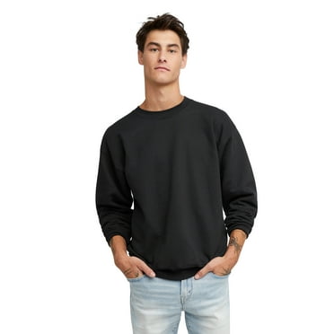 Hanes Men's and Big Men's Ultimate Cotton Heavyweight Sweatshirt, Sizes S-3XL