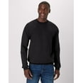thumbnail image 1 of Hanes Ultimate Men's Heavyweight Fleece Crewneck Sweatshirt Black S, 1 of 7