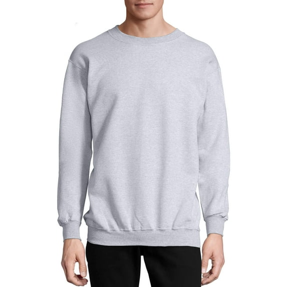 Hanes Men's and Big Men's Ultimate Cotton Heavyweight Sweatshirt, Sizes S-3XL
