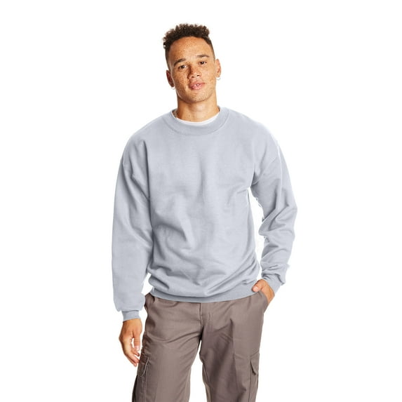 Hanes Ultimate Men's & Big Men's Heavyweight Fleece Crewneck Sweatshirt, Sizes S-3XL