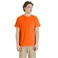 thumbnail image 1 of Hanes Workwear X-Temp Men's Pocket T-Shirt, 2-Pack Safety Orange 2XL, 1 of 5