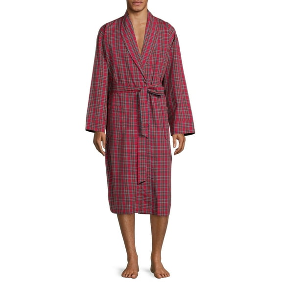 Hanes Men's and Big Men's Woven Shawl Pajama Robe