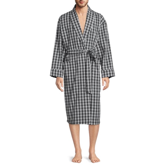Hanes Men's and Big Men's Woven Shawl Robe