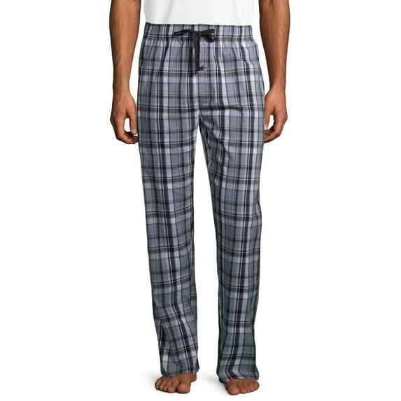 Hanes Men's and Big Men's Woven Stretch Pajama Pants, Sizes S-5X
