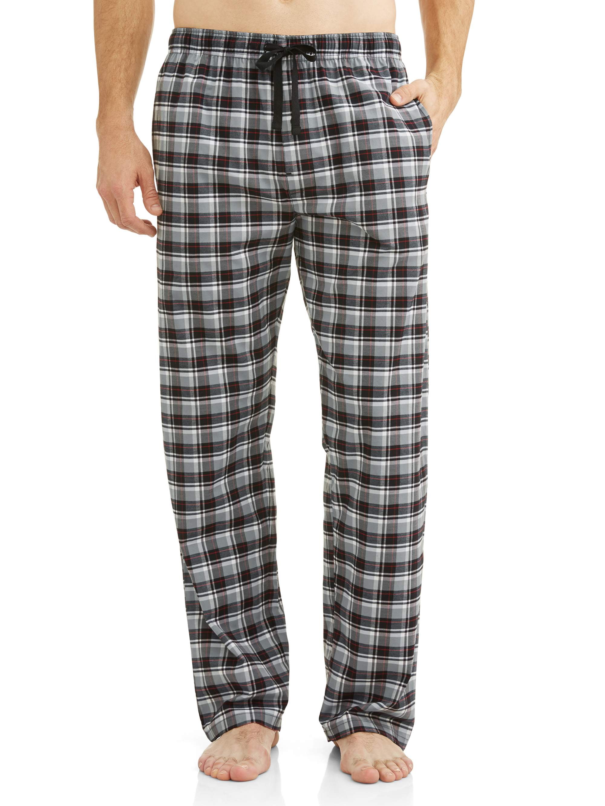 Hanes Men's and Big Men's Woven Stretch Pajama Pants - Walmart.com