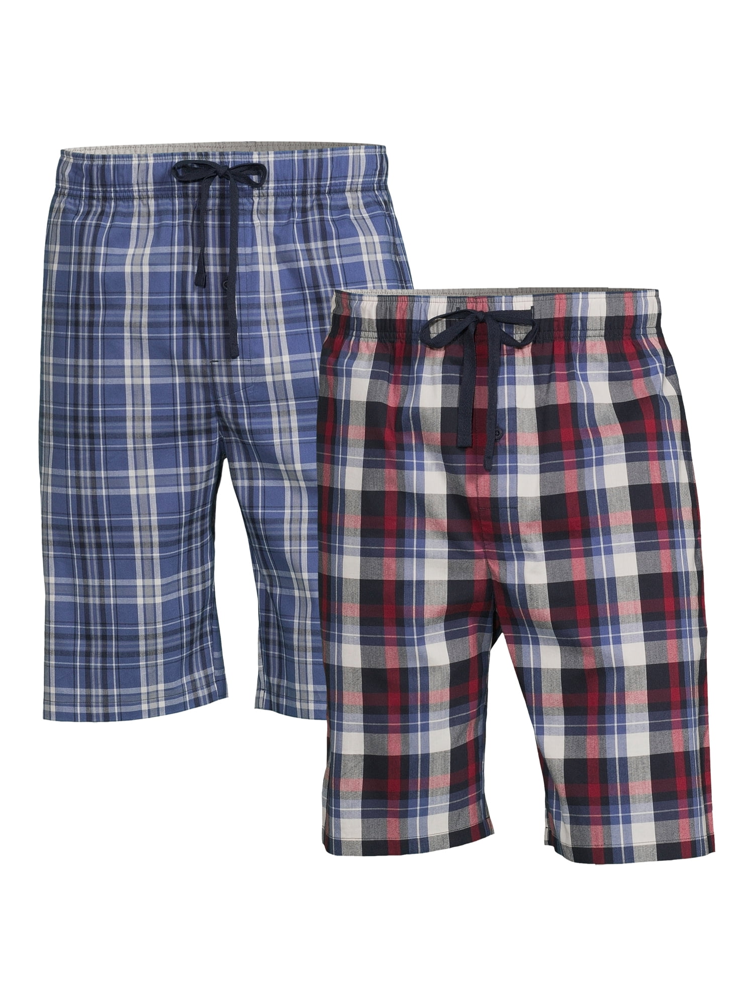 Hanes Men s and Big Men s Woven Stretch Sleep Jam Shorts 2 Pack