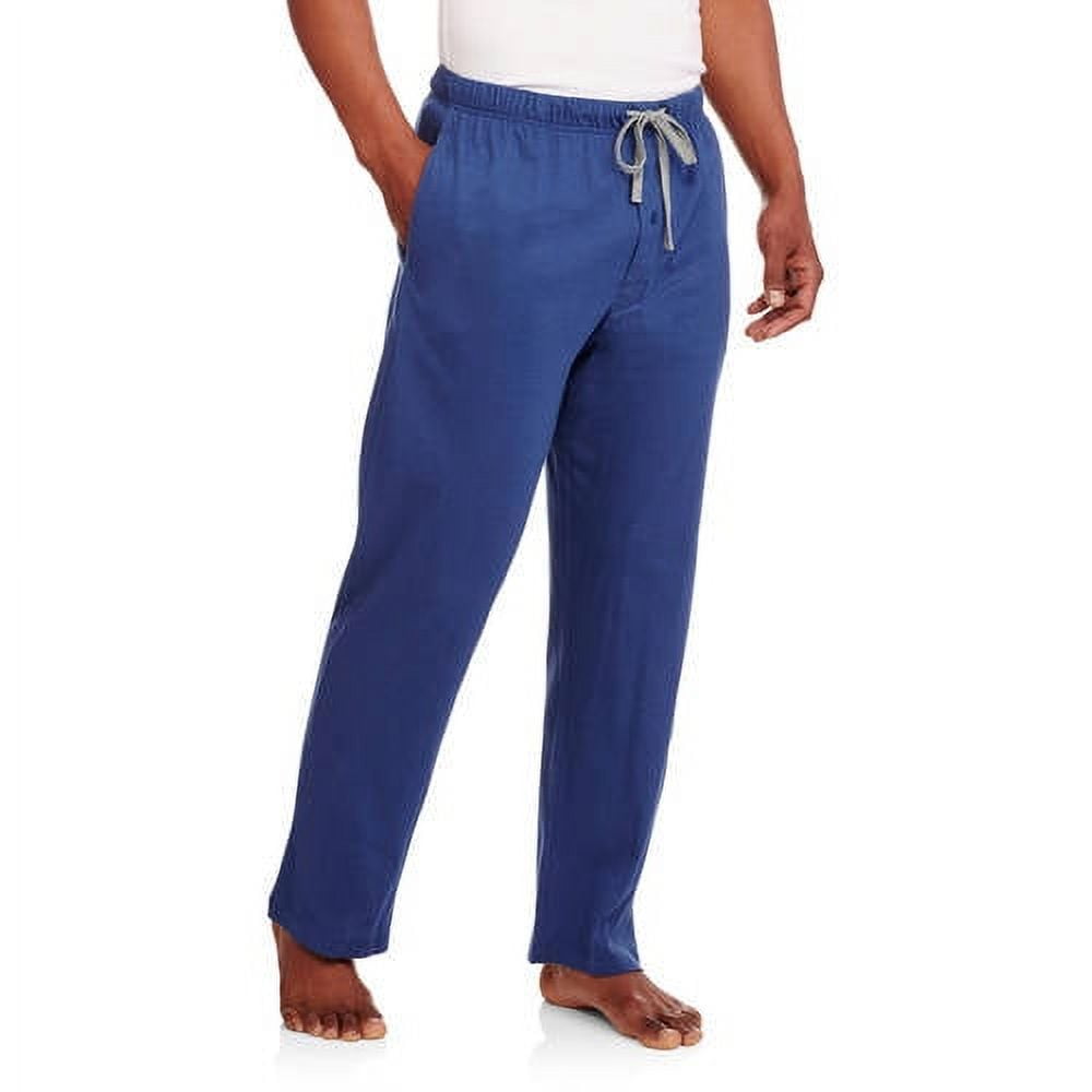 Hanes Men s and Big Men s X Temp Solid Knit Pajama Pant Walmart