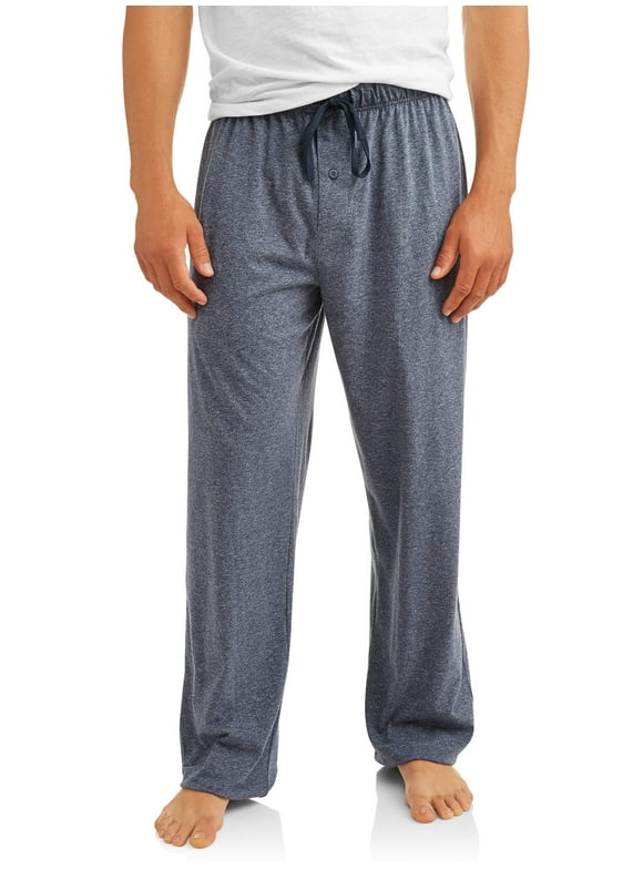 Hanes Men's and Big Men's X-Temp Solid Knit Pajama Pant