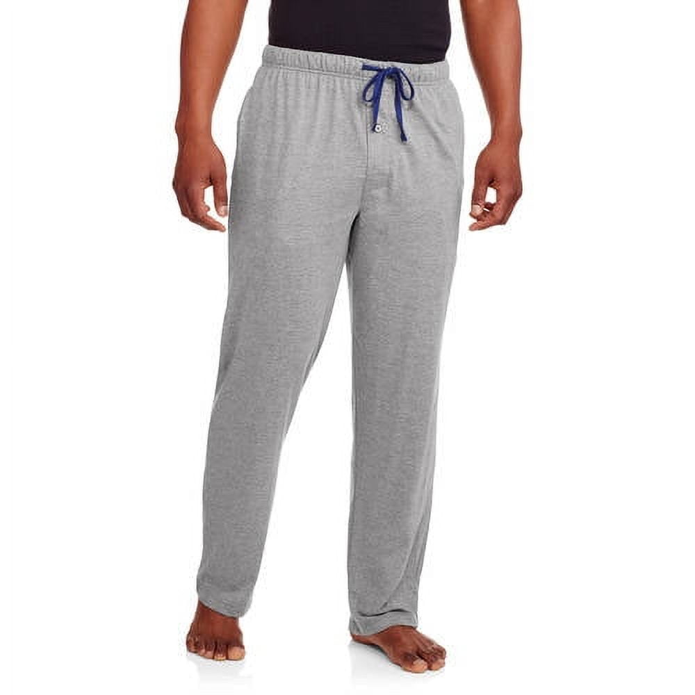 Hanes Men's and Big Men's X-Temp Solid Knit Pajama Pant - Walmart.com