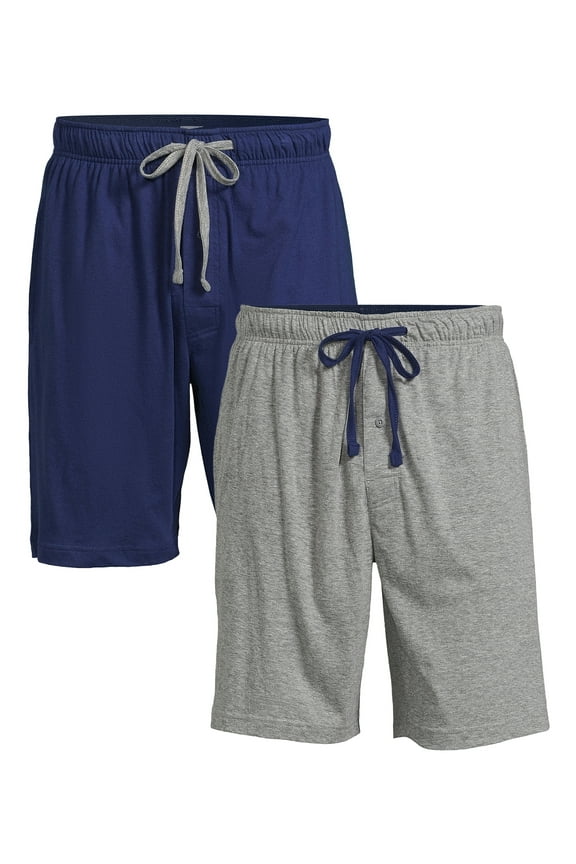 Men's and Big Men's X-temp Knit Jam Shorts, 2-Pack