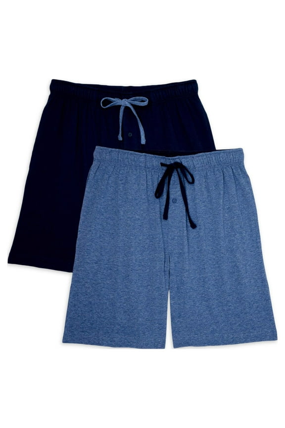 Men's and Big Men's Xtemp Knit Jam, 2-Pack