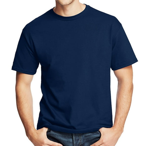 Hanes Mens 5.2 Oz. Comfortsoft Cotton T-Shirt(5280), Pack Of 4