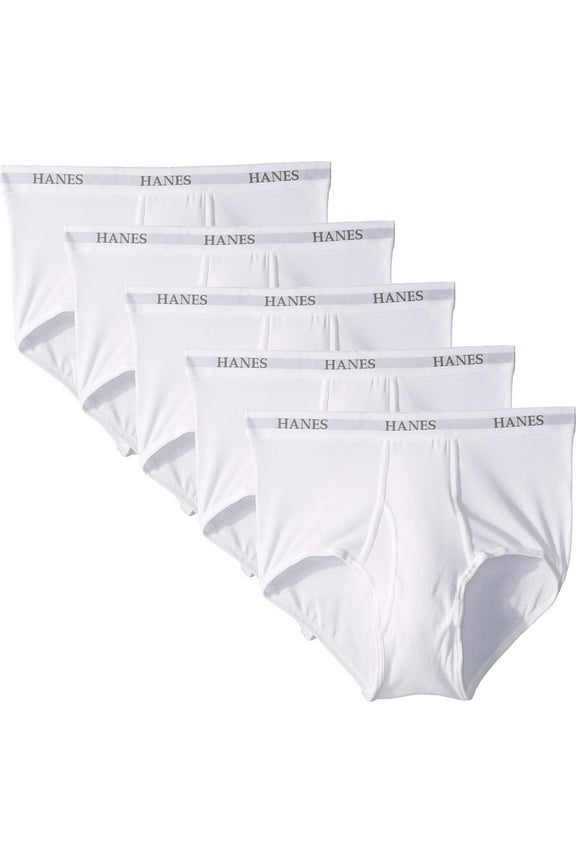 Mens 6 Pack Assorted Platinum Cotton Tagless Briefs White XL