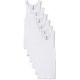 thumbnail image 1 of Hanes Men’s 9Pack White A-Shirts Tagless Undershirts Tanks Tank Tops XL, 1 of 1