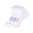 thumbnail image 1 of Hanes Mens Ankle Socks Value Pack, 3-Pack, Absolute Run Quarter Socks for Men, Moisture-Wicking, Cushioned, 1 of 7
