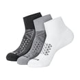 thumbnail image 1 of Hanes Mens Absolute Run Comfort Cushioned Crew Socks, 3-Pairs, 1 of 6