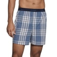 thumbnail image 1 of Hanes Mens Classics Tagless Boxers, 5-Pack Medium Assorted, 1 of 3