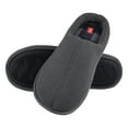 thumbnail image 1 of Hanes Mens Comfort Memory Foam Slip on Clog House Shoes with Indoor/Outdoor Sole, 1 of 9