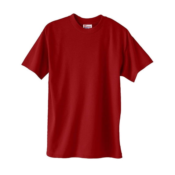 Hanes Mens ComfortBlend EcoSmart Crewneck T-Shirt (Pack of 3) 3 Deep Forest