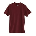 thumbnail image 1 of Hanes Mens ComfortBlend EcoSmart Crewneck T-Shirt (Pack of 3) 3 Maroon, 1 of 1