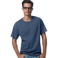 thumbnail image 1 of Hanes Mens ComfortBlend EcoSmart Crewneck T-Shirt (Pack of 3) 3 Navy, 1 of 1