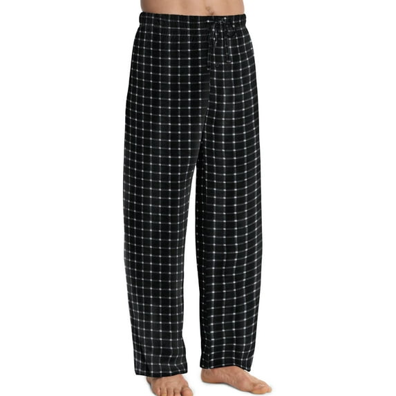 hanes men's comfortsoft cotton printed lounge pants