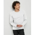 thumbnail image 1 of Hanes Essentials Men's Cotton Long Sleeve T-Shirt, 2-Pack White XL, 1 of 4