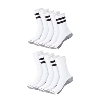 Hanes Mens Crew Socks Pack, 10-Pack, Max Cushion Moisture-Wicking Sock