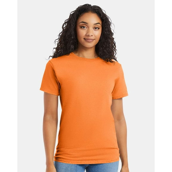 Hanes Mens Essential-T T-Shirt, 3XL, Tennessee Orange
