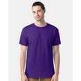 thumbnail image 1 of Hanes Mens Essential-T T-Shirt, L, Athletic Purple, 1 of 5