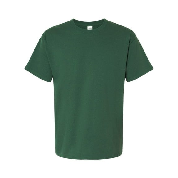 Hanes Mens Essential-T T-Shirt, M, Athletic Dark Green