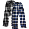thumbnail image 1 of Hanes Mens Flannel Pant 2-Pack, XL, Buffalo Pack, 1 of 2