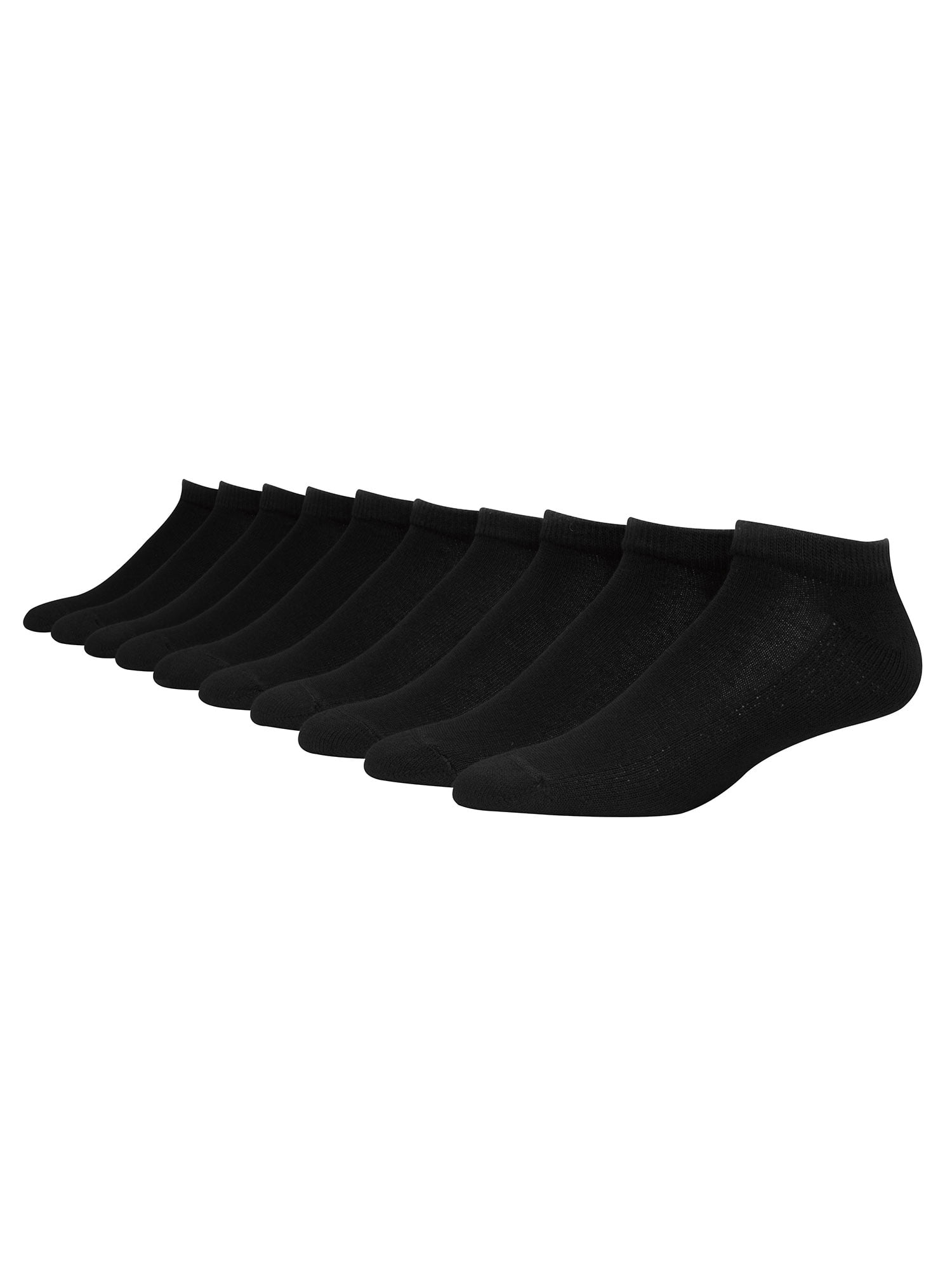 Men's Double Tough Durability Low Cut Cushion Socks, 12-Pack