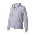 thumbnail image 1 of Hanes Mens Full-Zip Eco-Smart Hoodie XX-Large Light Steel, 1 of 4