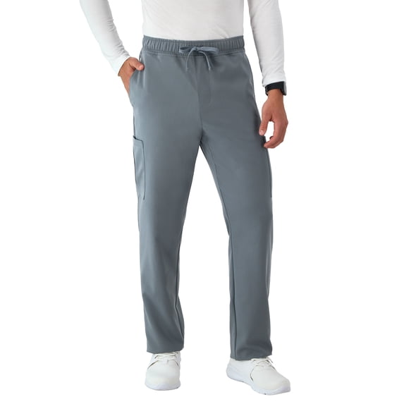 Hanes Mens Hanes Men's Scrubs Drawstring Scrub Pants, Straight Leg, Comfort Fit, Sizes S-3XL
