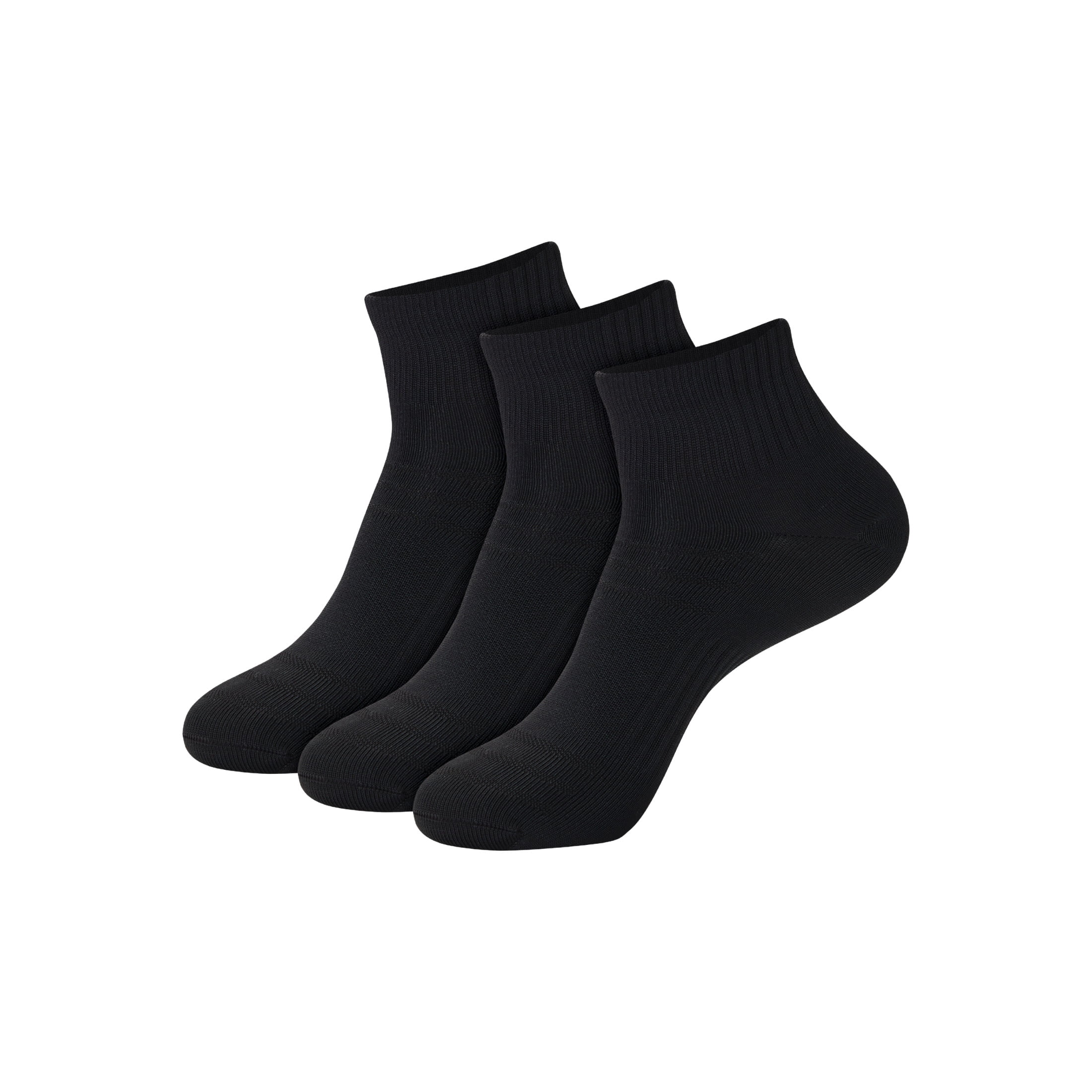 Hanes Mens Ankle Socks Value Pack, 3-Pack, Moves X-Temp 360-Degree Stretch Socks for Men