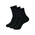 thumbnail image 1 of Hanes Mens Crew Socks Value Pack, 3-Pack, Moves X-Temp 360-Degree Stretch Socks for Men, 1 of 7