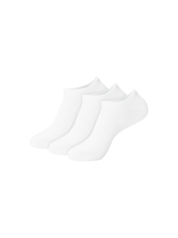 Mens No-Show Socks Value Pack, 3-Pack, Moves X-Temp 360-Degree Stretch Socks for Men