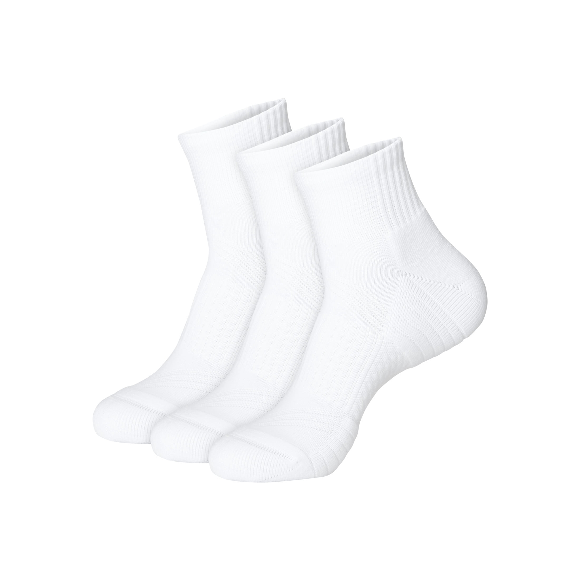 Hanes Mens Ankle Socks Value, 3-Pack, Moves Impact Zone Cushioned Socks, Shoe Sizes 6-12