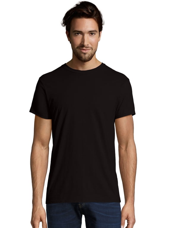 T-shirt Men's Shirts Tee Cotton Jersey Light Weight Short Sleeve Nano-T Crewneck