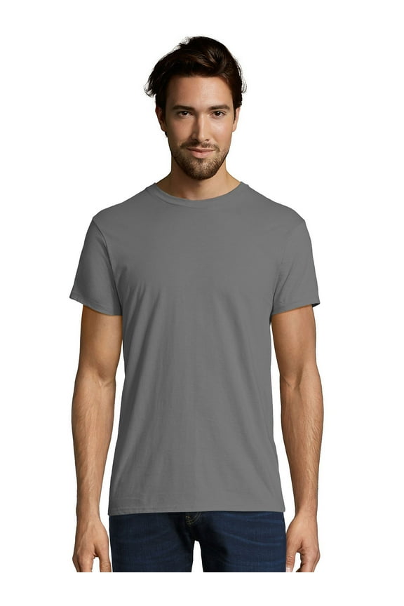 T-shirt  Men's Shirts Tee Cotton Jersey Light Weight Short Sleeve Nano-T Crewneck