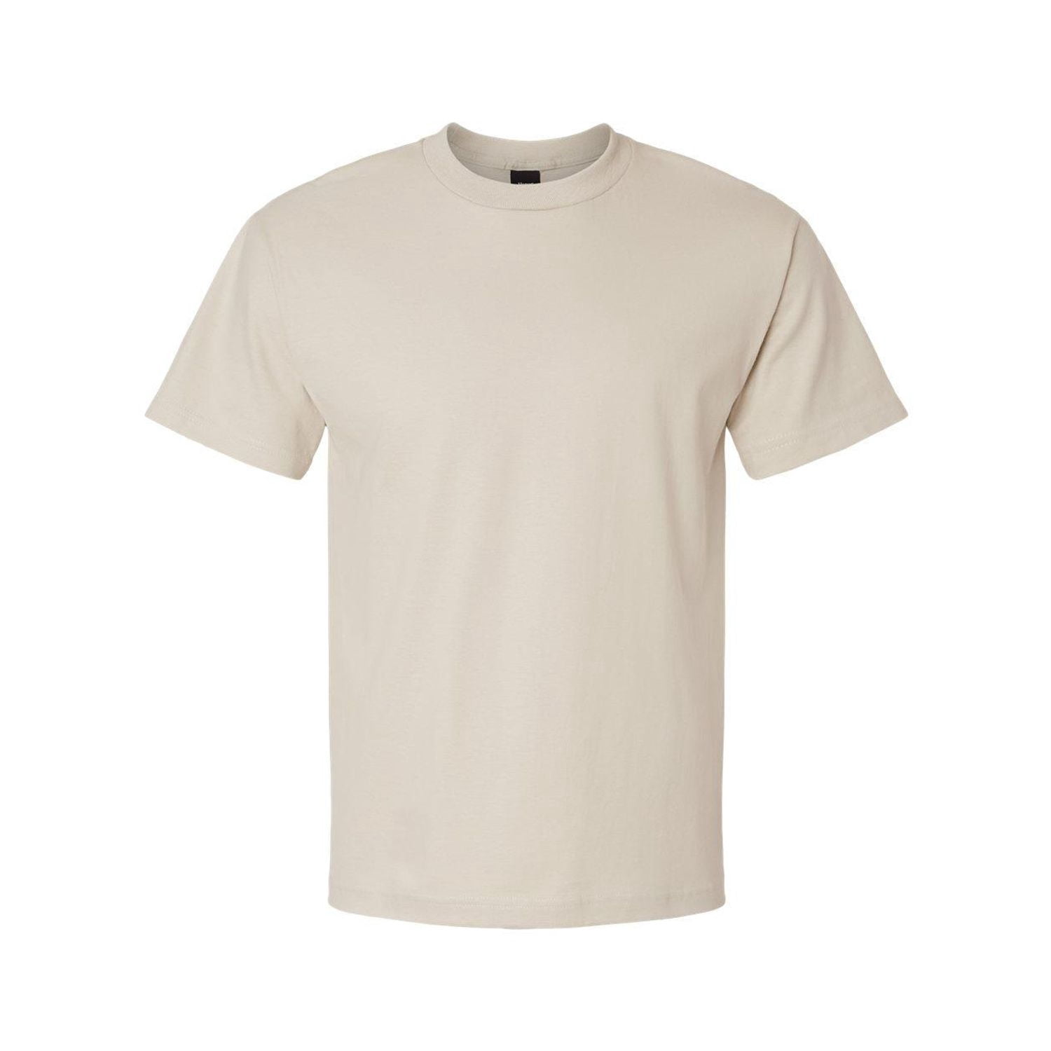 Hanes Men's and Big Men's Beefy-T Crew Neck Short Sleeve T-Shirt, Up To 6XL