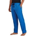thumbnail image 1 of Hanes Mens Sleep Pants Adult Male Pajama Lounge Pants Blink Blue S, 1 of 4