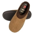 thumbnail image 1 of Hanes Mens Slip On Clog Slipper House Shoes with Indoor/Outdoor Sole, 1 of 5